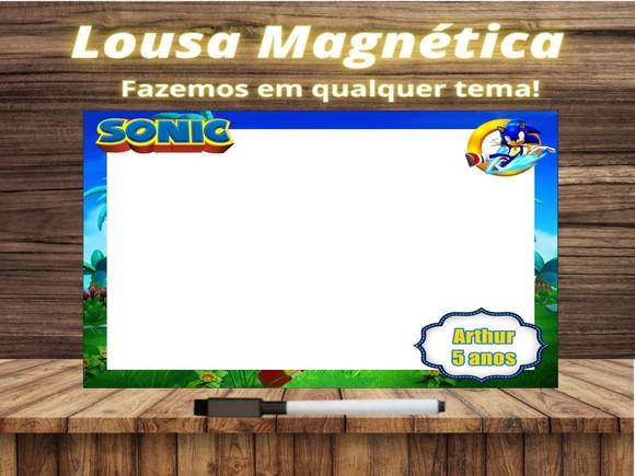 Lousa Magnética Sonic com Embalagem