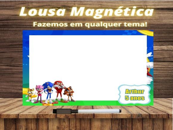 Lousa Magnética Sonic com Embalagem