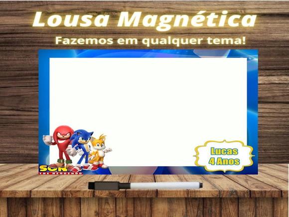 Lousa Magnética Sonic com Embalagem