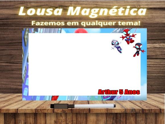 Lousa Magnética Spidey e Seus Amigos Esp. com Embalagem