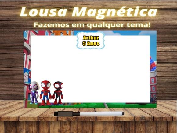 Lousa Magnética Spidey e Seus Amigos Esp. com Embalagem
