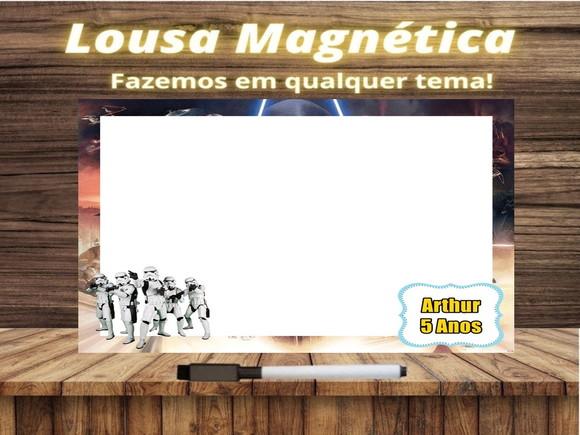 Lousa Magnética Star Wars com Embalagem