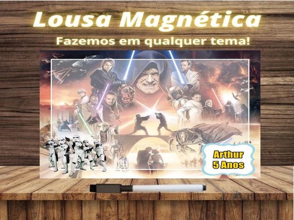 Lousa Magnética Star Wars com Embalagem