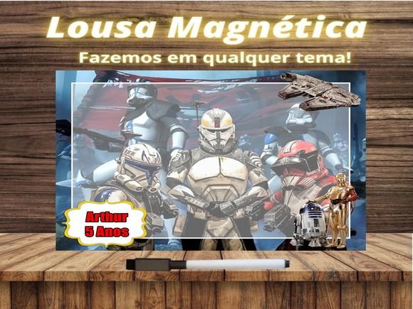 Lousa Magnética Star Wars com Embalagem