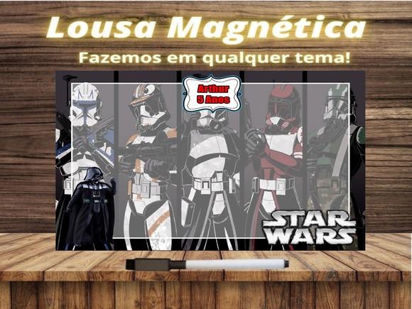 Lousa Magnética Star Wars com Embalagem