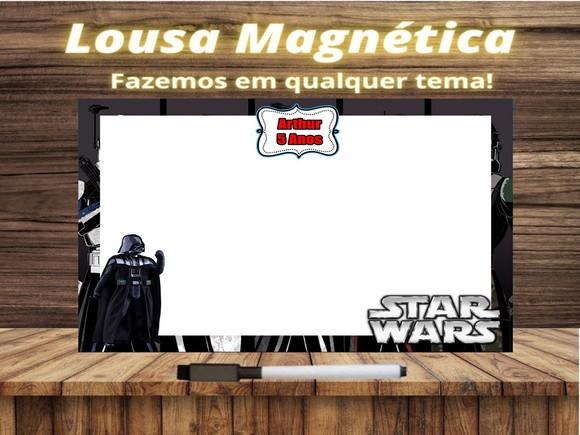 Lousa Magnética Star Wars com Embalagem