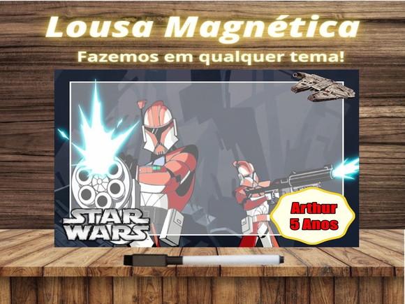 Lousa Magnética Star Wars com Embalagem