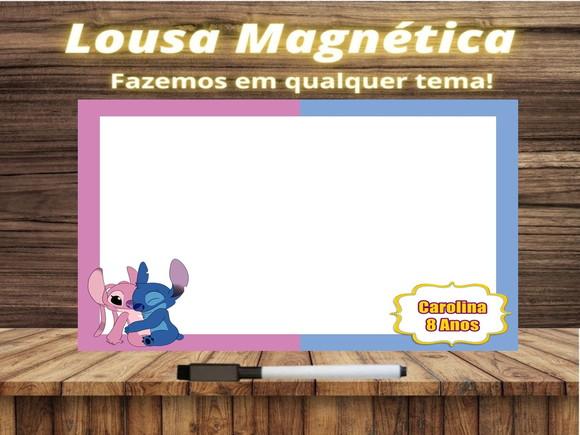 Lousa Magnética Stitch com Embalagem