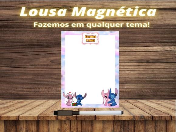 Lousa Magnética Stitch com Embalagem