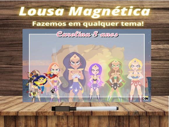 Lousa Magnética Super Hero Girls com Embalagem
