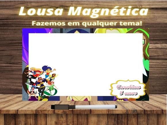 Lousa Magnética Super Hero Girls com Embalagem