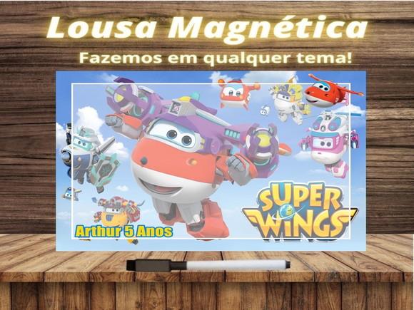 Lousa Magnética Super Wings com Embalagem