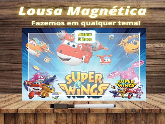 Lousa Magnética Super Wings com Embalagem