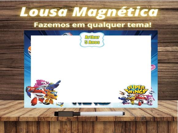 Lousa Magnética Super Wings com Embalagem