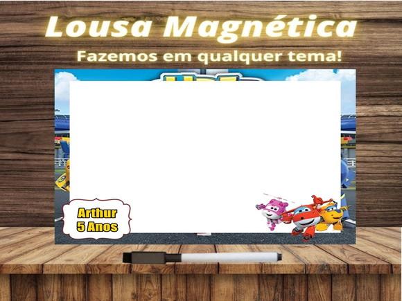 Lousa Magnética Super Wings com Embalagem