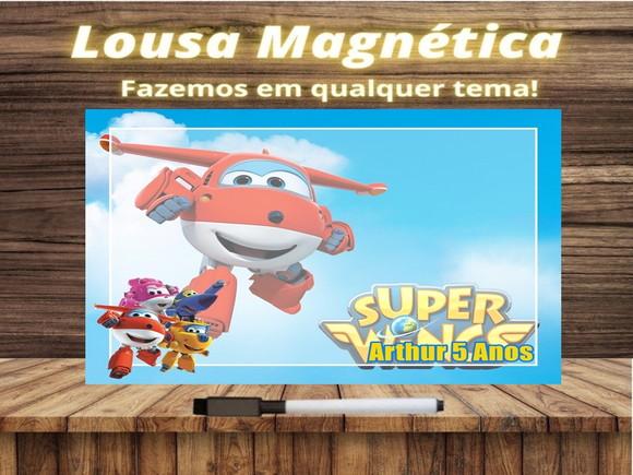 Lousa Magnética Super Wings com Embalagem