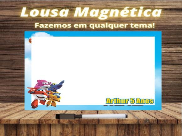 Lousa Magnética Super Wings com Embalagem