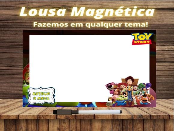 Lousa Magnética Toy Story com Embalagem
