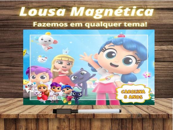 Lousa Magnética Vera e o Reino do Arco Íris com Embalagem