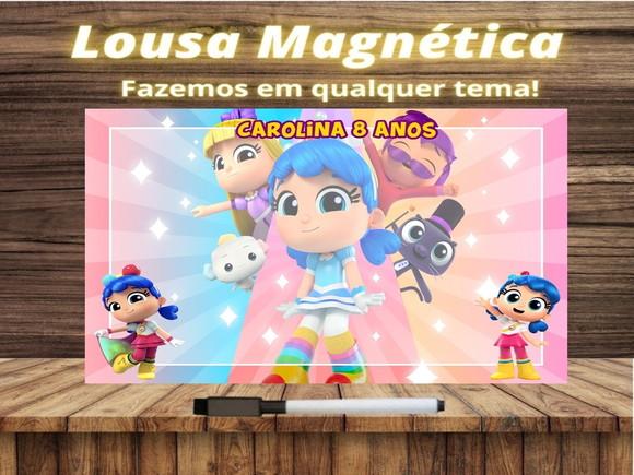 Lousa Magnética Vera e o Reino do Arco Íris com Embalagem