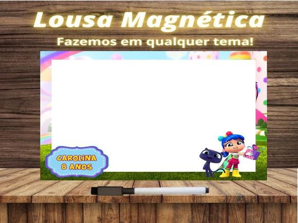 Lousa Magnética Vera e o Reino do Arco Íris com Embalagem