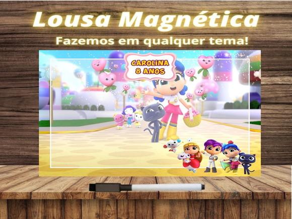 Lousa Magnética Vera e o Reino do Arco Íris com Embalagem