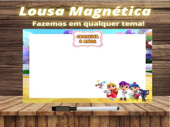 Lousa Magnética Vera e o Reino do Arco Íris com Embalagem