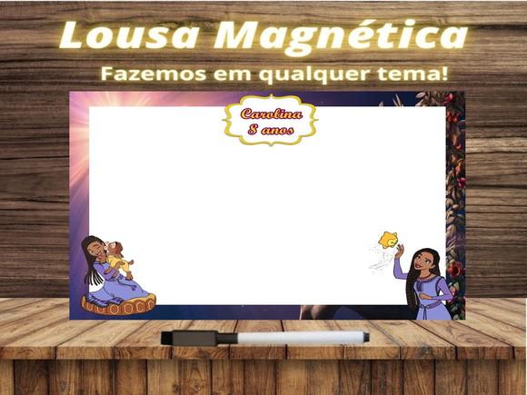 Lousa Magnética Wish com Embalagem