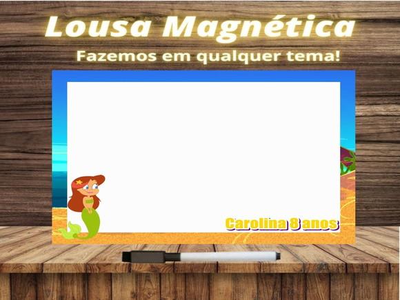 Lousa Magnética Zig & Sharko com Embalagem