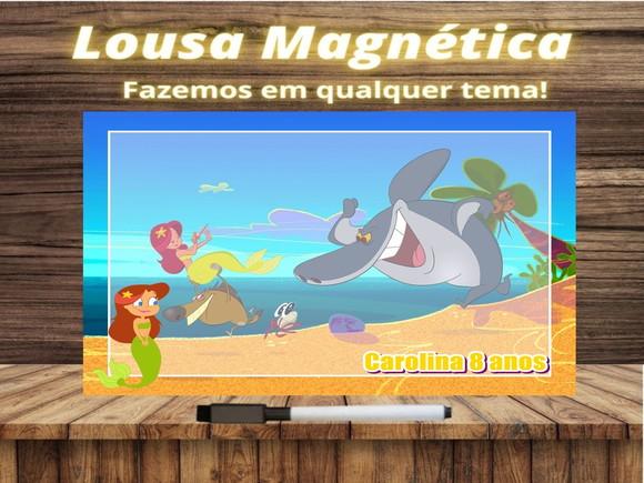 Lousa Magnética Zig & Sharko com Embalagem