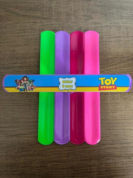 Pulseira Bate Enrola Personalizada Toy Story