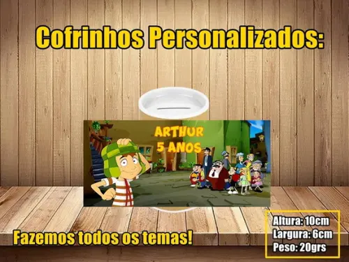 Cofrinho Personalizado Chaves