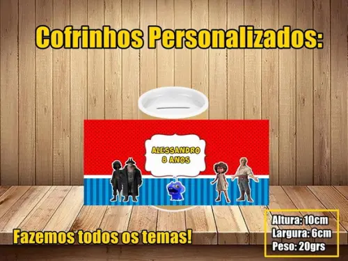 Cofrinho Personalizado Fera do Mar