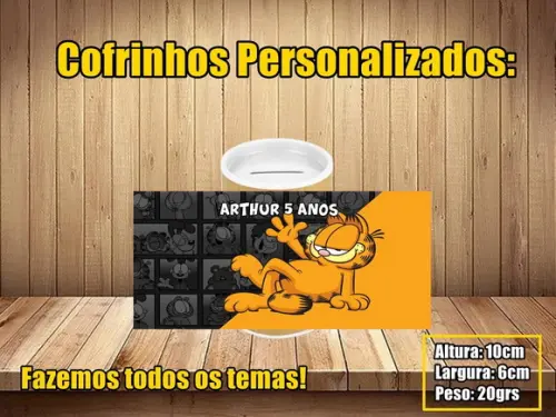 Cofrinho Personalizado Garfield