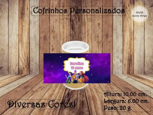 Cofrinho Personalizado Guerreiras do Kpop