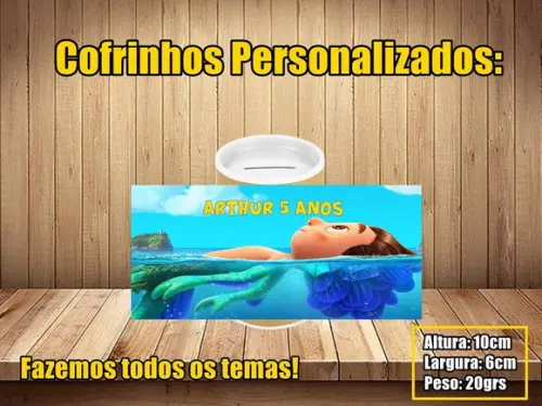Cofrinho Personalizado Luca