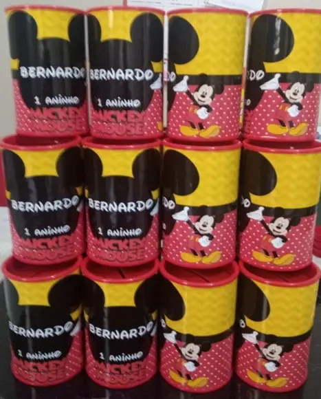 Cofrinho Personalizado Mickey