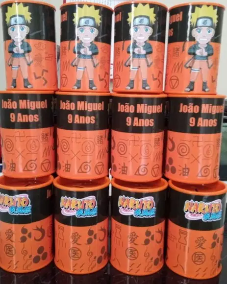 Cofrinho Personalizado Naruto