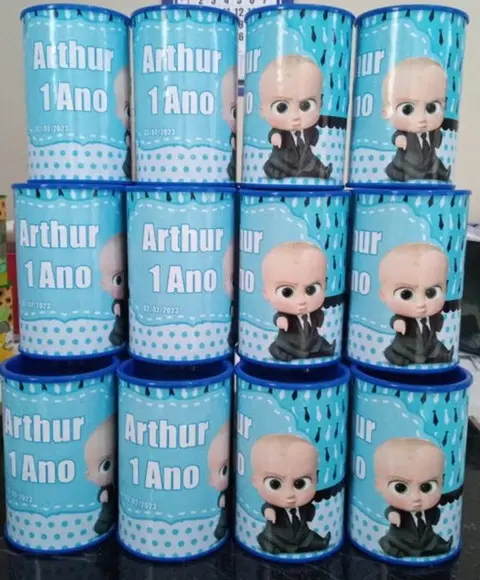 Cofrinho Personalizado Poderoso Chefinho