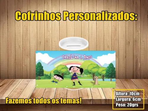 Cofrinho Personalizado Show da Luna