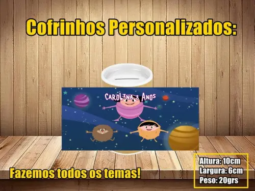 Cofrinho Personalizado Show da Luna