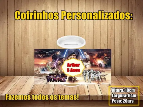Cofrinho Personalizado Star Wars