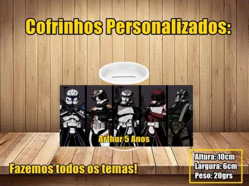 Cofrinho Personalizado Star Wars