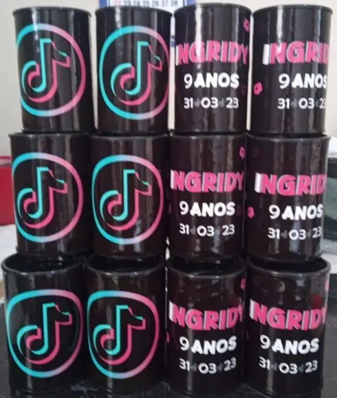 Cofrinho Personalizado Tik Tok