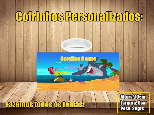 Cofrinho Personalizado Zig & Sharko