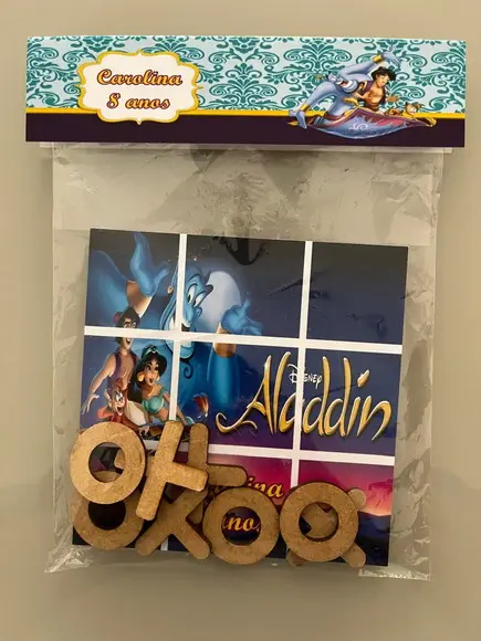 Jogo da Velha Personalizado Aladdin