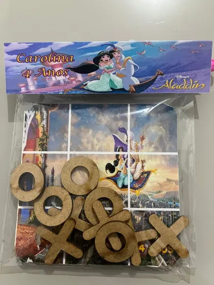 Jogo da Velha Personalizado Aladdin
