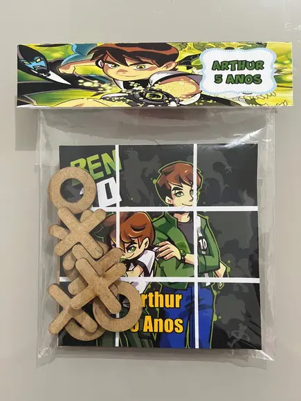 Jogo da Velha Personalizado Ben 10