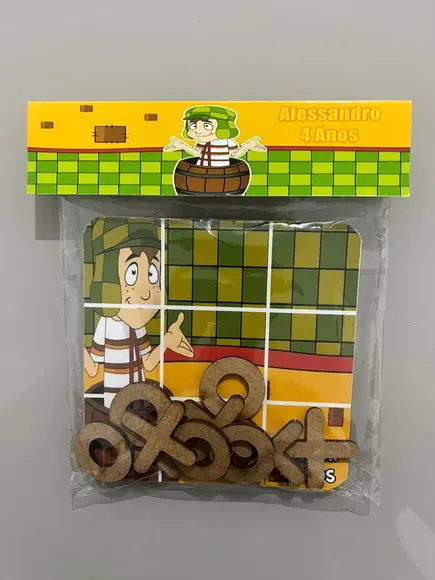 Jogo da Velha Personalizado Chaves