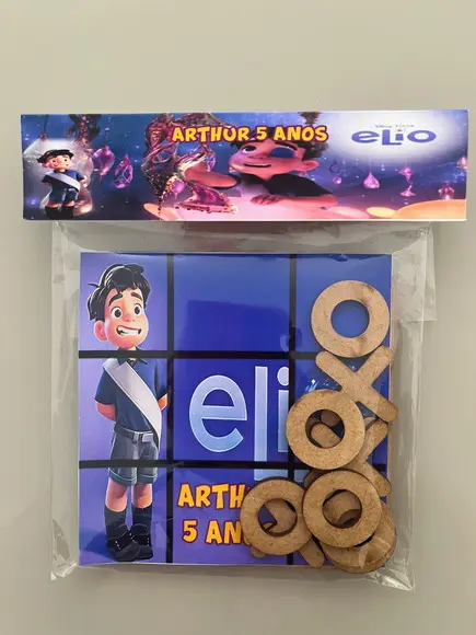 Jogo da Velha Personalizado Elio